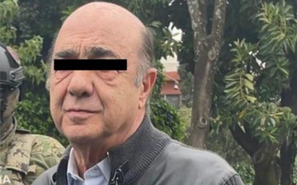 Esta es la primera imagen de la detención de Murillo Karam