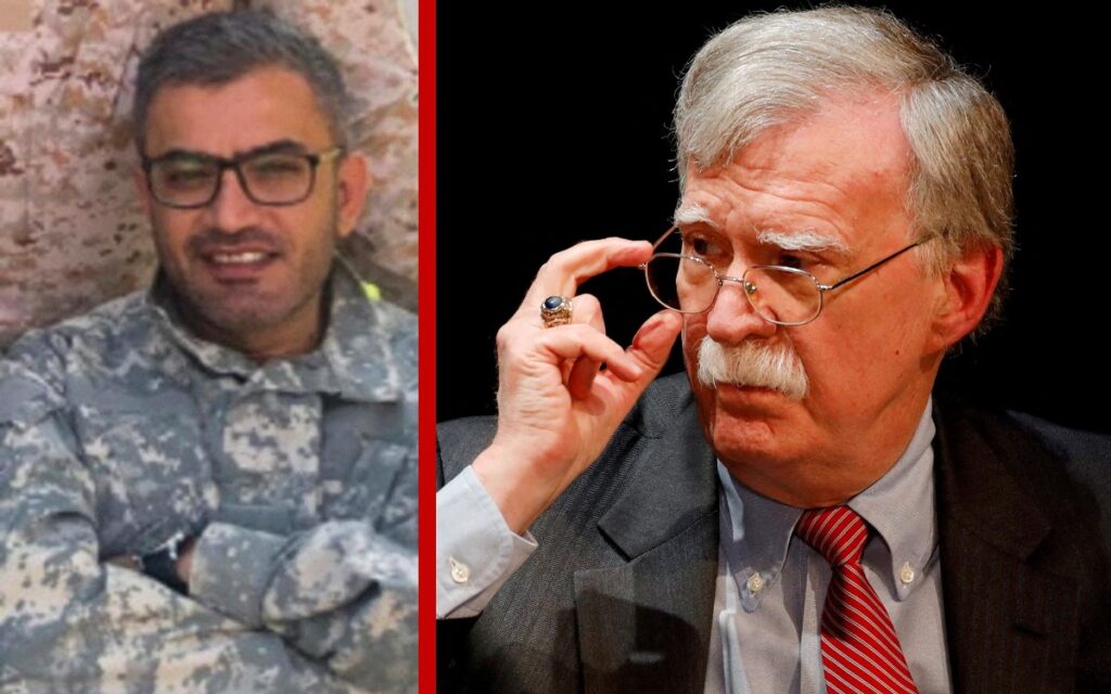 Estados Unidos acusa a iraní de planear el asesinato de John Bolton, exasesor de Seguridad de Trump