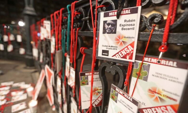 Estos son los 14 periodistas mexicanos que han sido asesinados durante 2022
