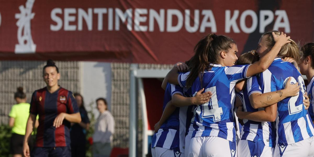Estreno de órdago para las subcampeonas