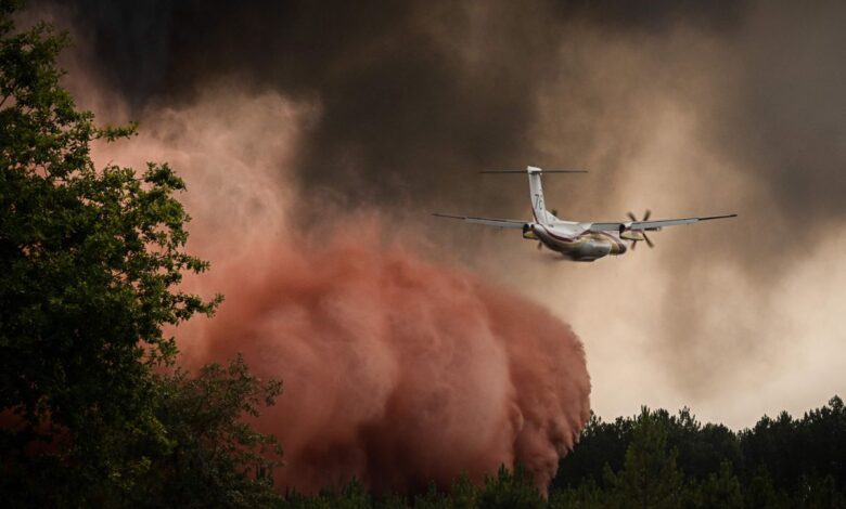 Europa acude al auxilio de Francia ante la nueva oleada de incendios