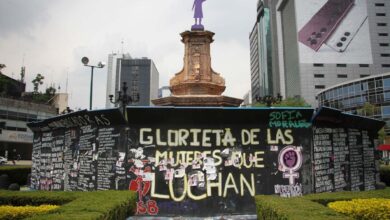 Exigen que no retiren la Glorieta de las Mujeres que Luchan