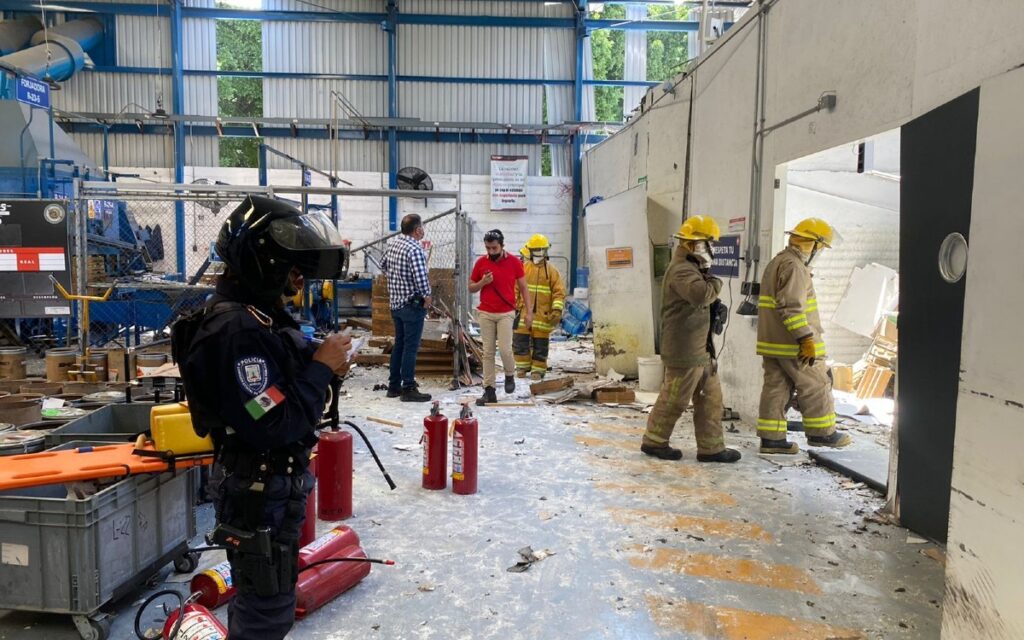 Explosión en fábrica de cartuchos en Morelos deja 6 heridos