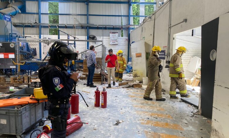 Explosión en fábrica de cartuchos en Morelos deja 6 heridos