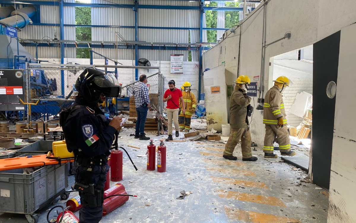 Explosión en fábrica de cartuchos en Morelos deja 6 heridos