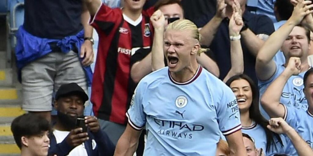 Éxtasis en el City: remonta un 0-2 con un hat-trick en 19 minutos de Haaland