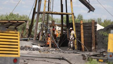 Extraen 97% del agua en mina de Coahuila y retiran obstáculos; alistan ingreso de rescatistas