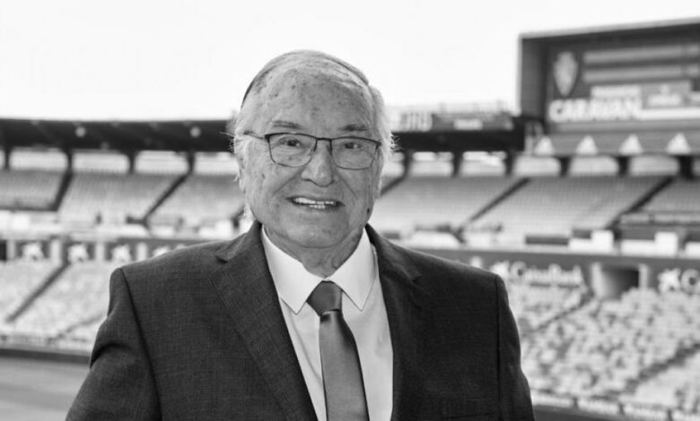 Fallece José Ángel Zalba, presidente en dos etapas del Real Zaragoza
