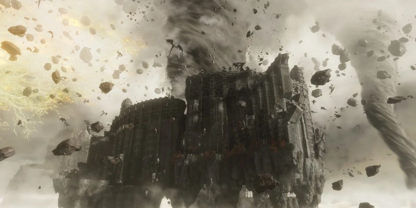 Farum Azula de Elden Ring se convierte en un increíble mapa quemado en madera