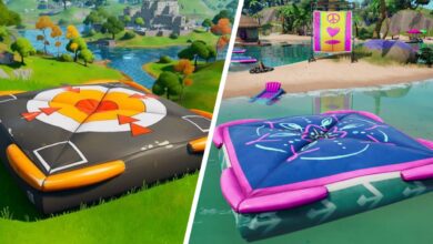 Fortnite: Cómo rebotar en 3 Crash Pads separados sin aterrizar