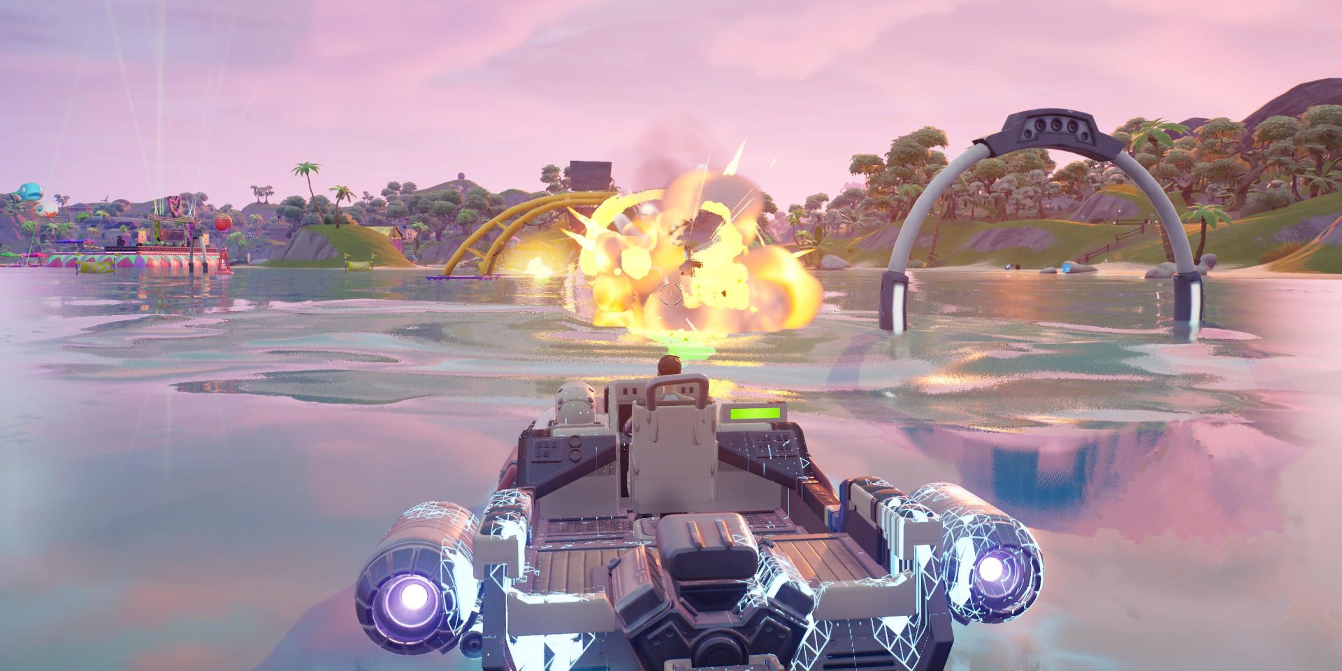Fortnite: cómo encontrar (y destruir) boyas con misiles de lancha motora