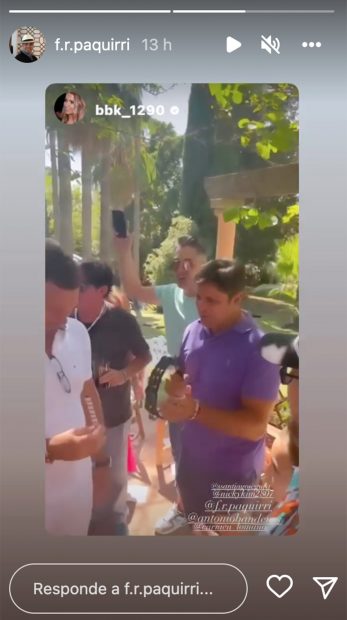 Storie de Fran Rivera / Instagram