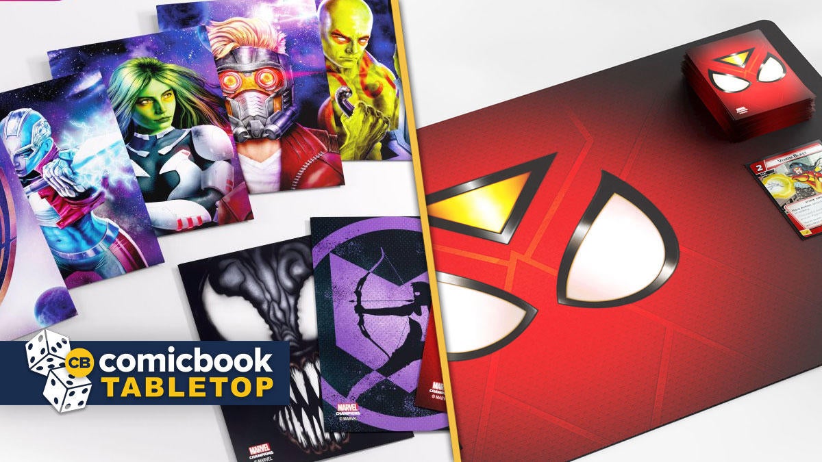 Gamegenic revela tapetes y fundas de juego de Marvel Champions para Captain Marvel, Venom, Spider-Woman y más