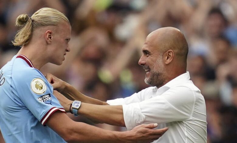Guardiola se rinde a Haaland: "Es increíble"