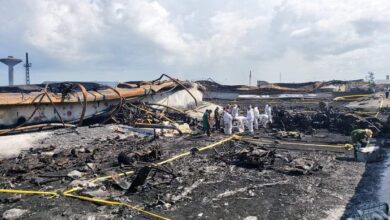 Hallan los restos de cuatro personas en el lugar del incendio de Matanzas, Cuba