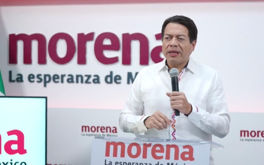 Hay certeza en la elección de Morena, asegura Mario Delgado; ante actos violentos, "un morenista no actúa así"