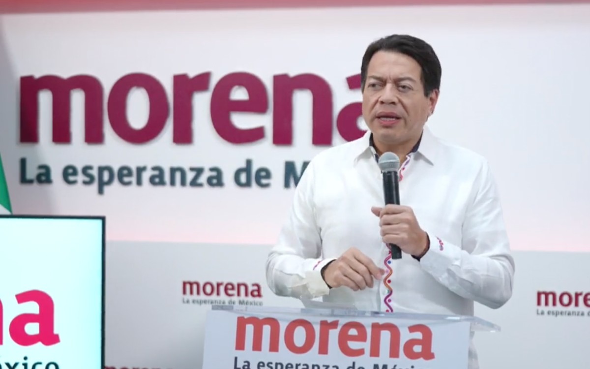 Hay certeza en la elección de Morena, asegura Mario Delgado; ante actos violentos, “un morenista no actúa así”