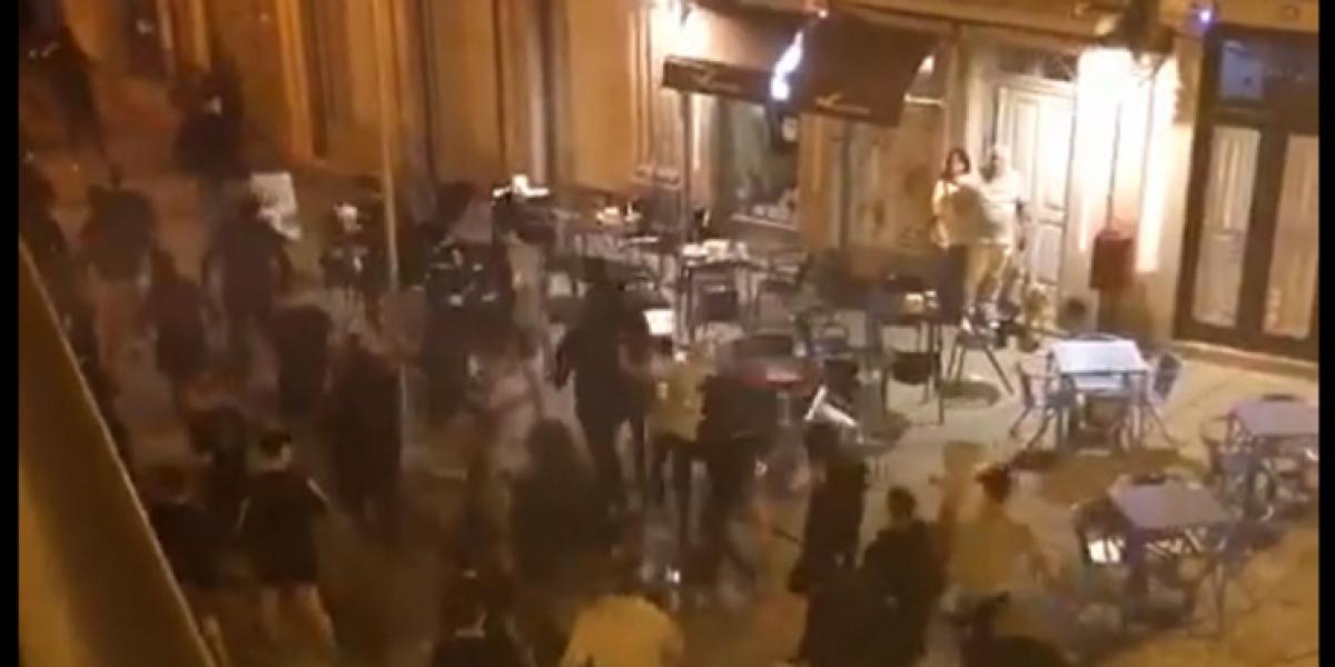 Hinchas del Hajduk Split causan disturbios en Guimarães