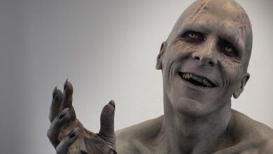 Imágenes de BTS de Thor: Love & Thunder muestran la transformación Gorr de Christian Bale