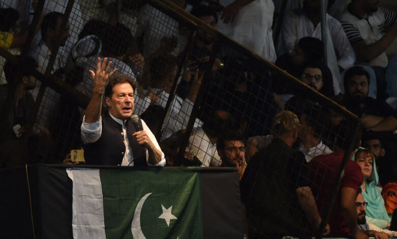 Imran Khan, ex primer ministro de Pakistán