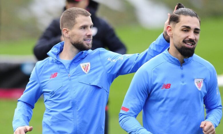 Iñigo Martínez sigue sin entrenar con el Athletic