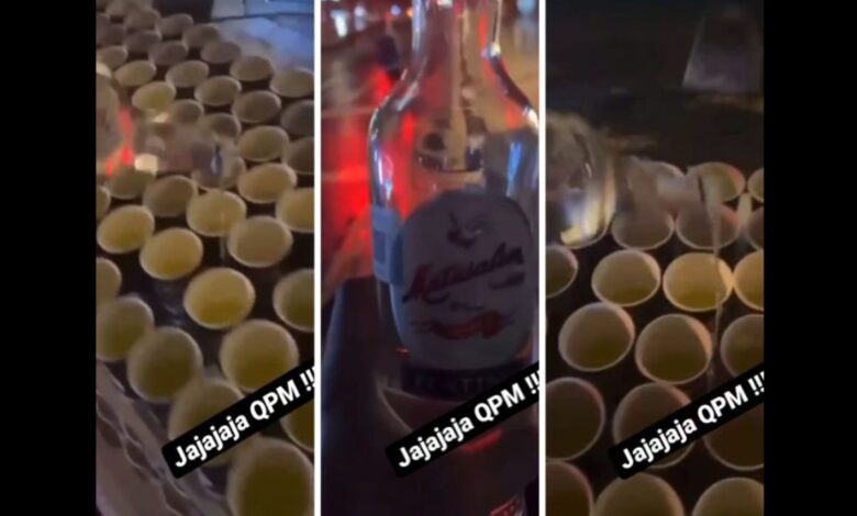 Investigan a hombre que vertió alcohol a bebidas para maratonistas | Video
