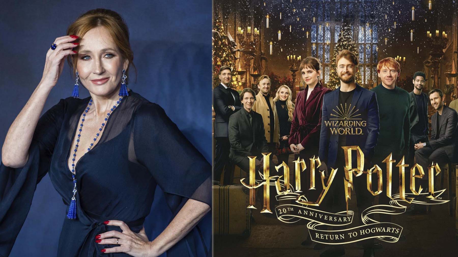 J.K. Rowling se pronuncia por primera vez sobre su ausencia en el especial de Harry Potter