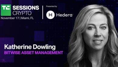 Katherine Dowling de Bitwise habla sobre reglas y reglas en TC Sessions: Crypto