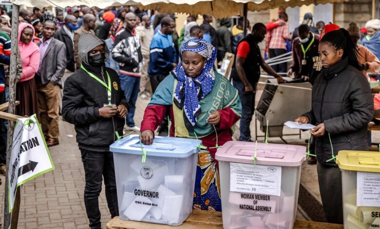 Kenia elige presidente en unas tensas elecciones marcadas por la crisis económica