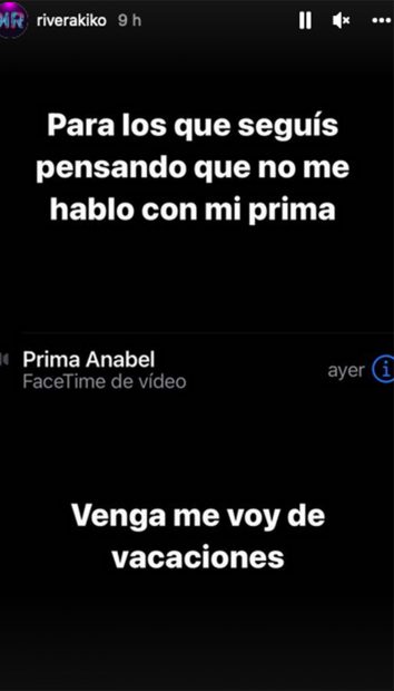 Story de Kiko Rivera / Instagram @riverakiko