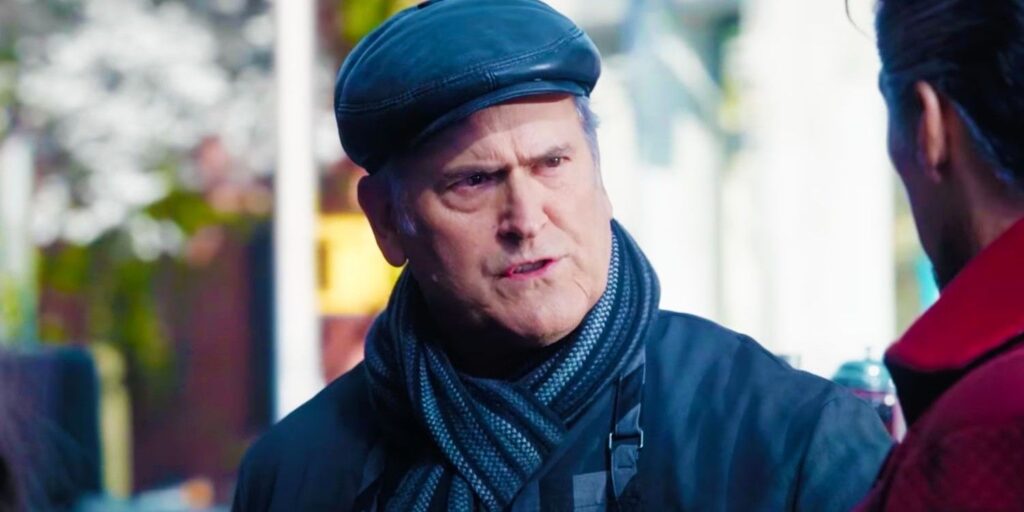 La amistad de Bruce Campbell y Sam Raimi sorprendió al equipo de Doctor Strange 2