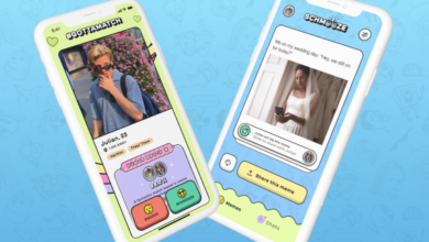 La aplicación de citas basada en memes Schmooze permite que las parejas compartan memes entre sí