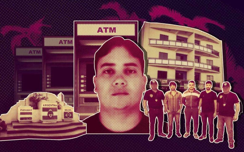 La banda de la Riviera Maya, que roba cajeros automáticos, invierte fortuna y evade la justicia en Paraguay y Brasil