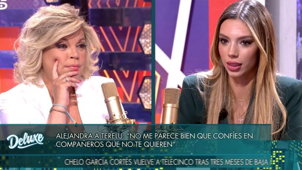 Alejandra Rubio en 'Deluxe' / Telecinco