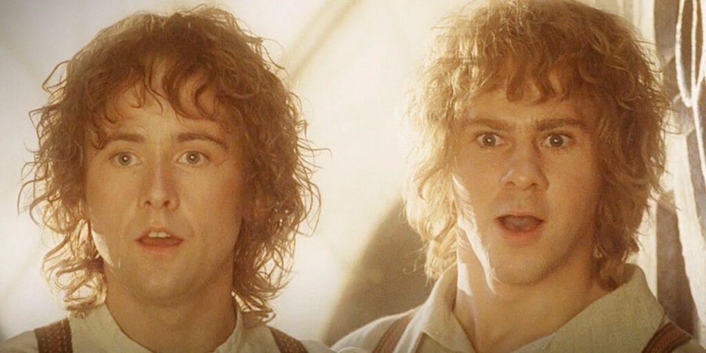 La estrella de LOTR Dominic Monaghan comparte la dulce historia de BTS Merry & Pippin