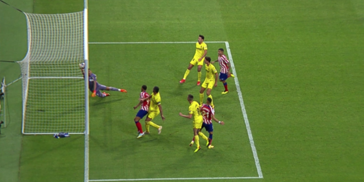 La jugada que retrata a LaLiga, sin tecnología de línea de gol