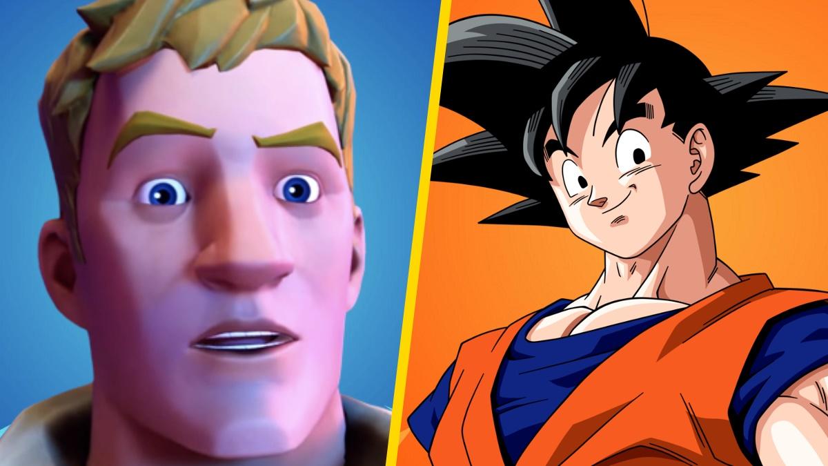 La promoción cruzada de Fortnite x Dragon Ball aparentemente revela un detalle importante