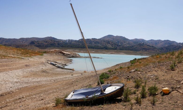 La sequía y el calor agotan las presas en España