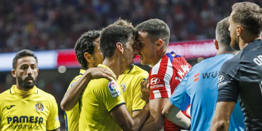 LaLiga denuncia insultos a Gerard Moreno durante la entrevista postpartido en el Metropolitano