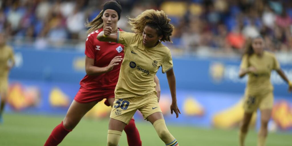 Las imágenes del Barça - AEM femenino