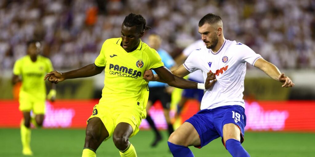 Las imágenes del Hajduk Split - Villarreal