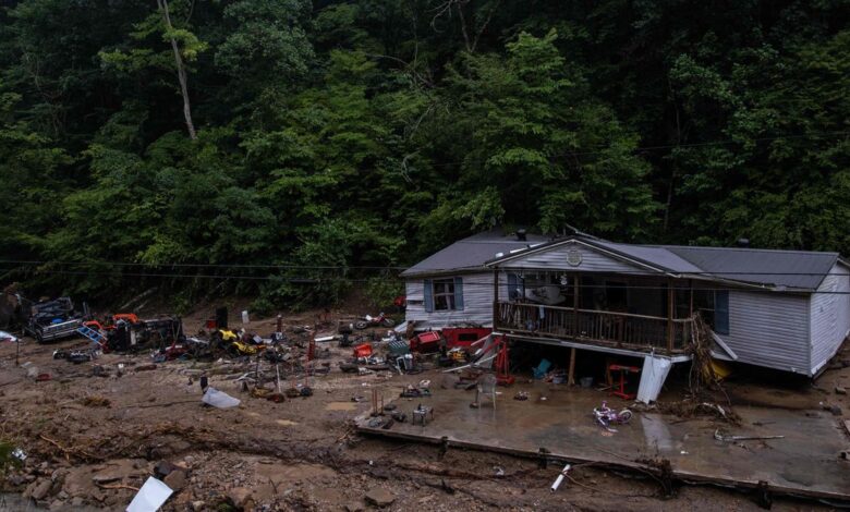 Las inundaciones en Kentucky dejan al menos 30 muertos