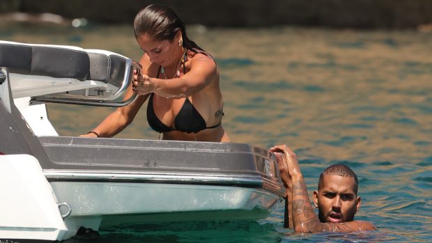 Anabel Pantoja y Yulen Pereira en Ibiza / Gtres