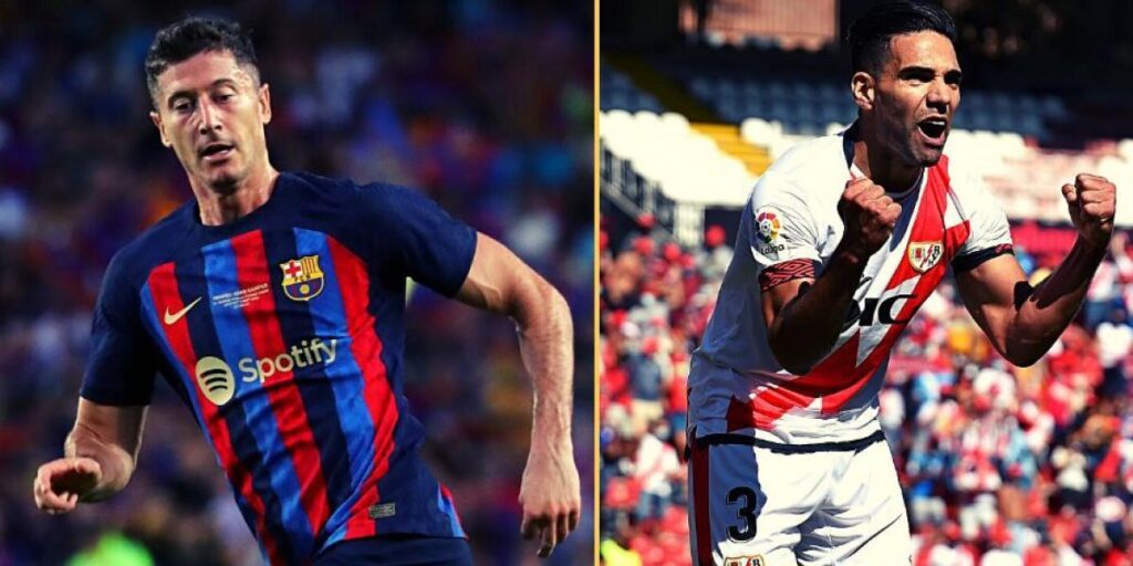 Lewandowski y Falcao reestrenan el '9' para empezar la Liga