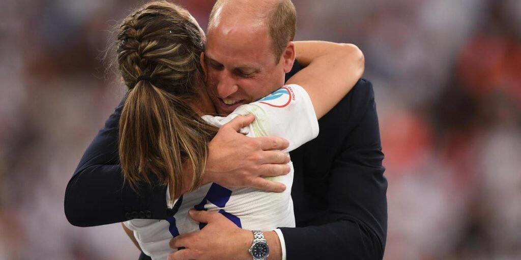 Lo que esconde el abrazo entre Jill Scott y el príncipe Guillermo