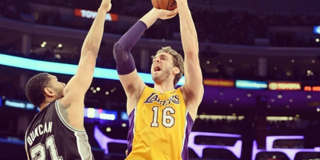 Los Lakers anuncian la fecha de la retirada de la camiseta de Pau Gasol