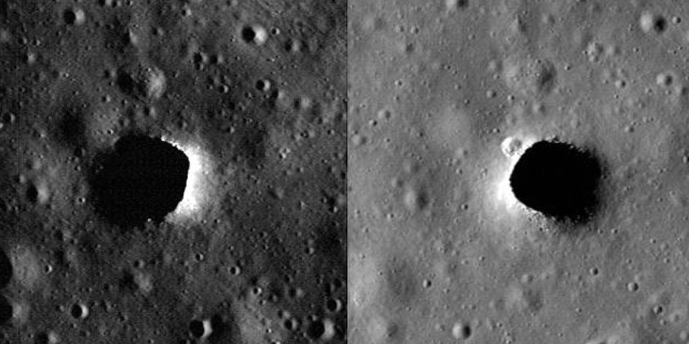 Los pozos lunares pueden ser adecuados para asentamientos humanos en la Luna