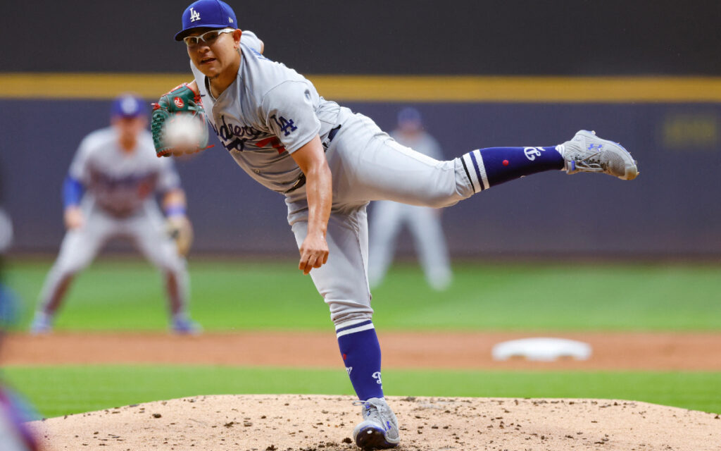 MLB: Presume Julio Urías marca histórica de efectividad, tras pausa del Juego de Estrellas | Video