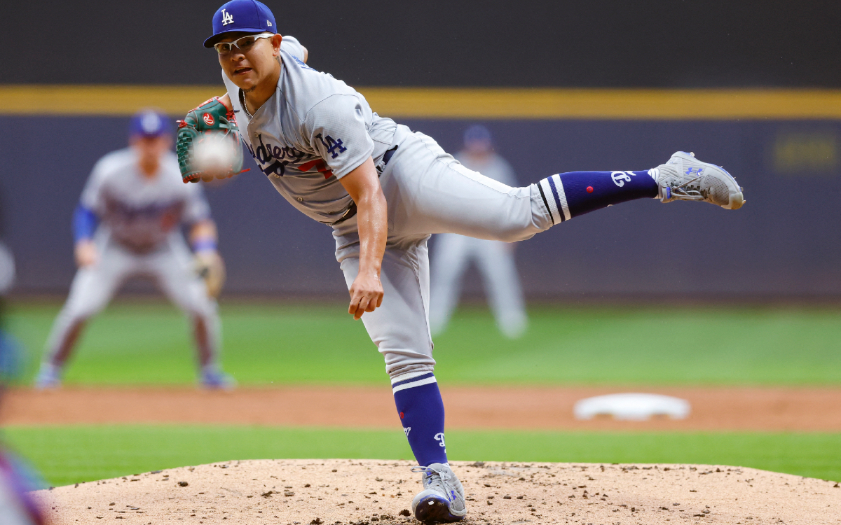 MLB: Presume Julio Urías marca histórica de efectividad, tras pausa del Juego de Estrellas | Video