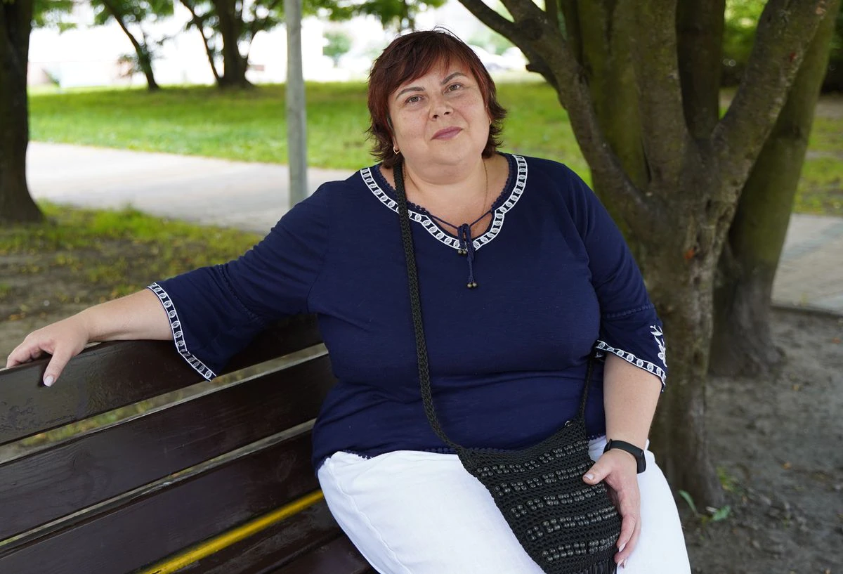 Mariana no quiere depender de la caridad tras huir de las bombas rusas en Ucrania